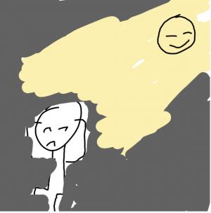 暗巷里的一道光束