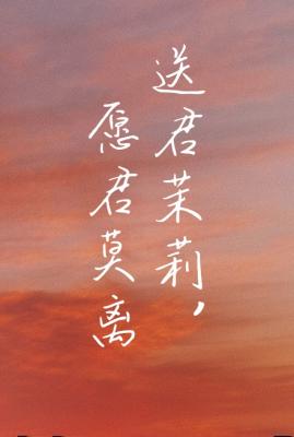 送君茉莉愿君莫离